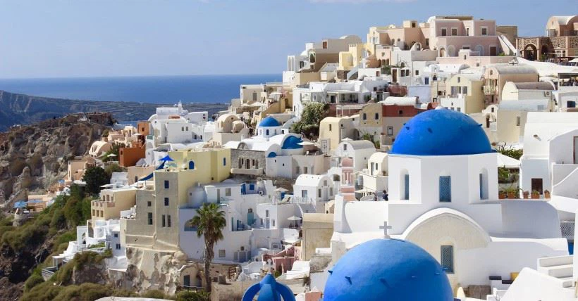 beautiful santorini greece