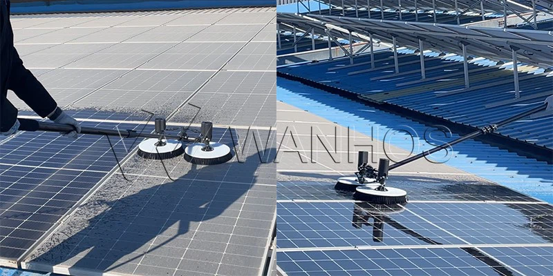 Waterless Solar Panel Cleaning Machine Real Performance Waterless Solar Panel Cleaning Machine Real Performance