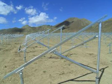 Ál Uppsetning Rails Sól Pallborð Ground Mounting System